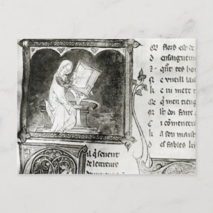 Marie de Frankrike-skrivning Vykort