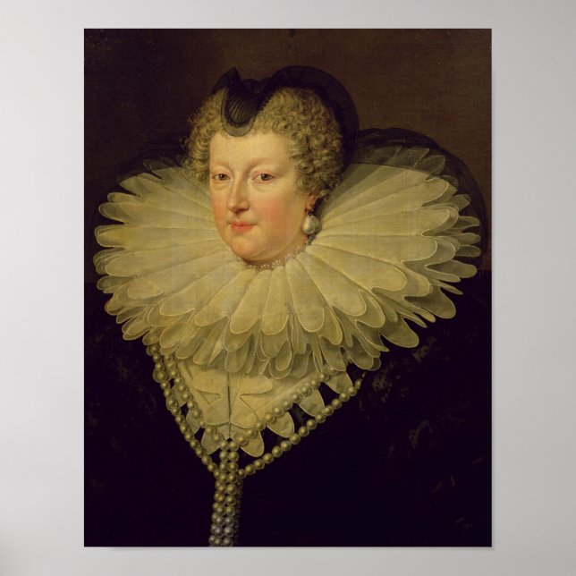 Marie de Medici , c.1617 Poster (Framsidan)