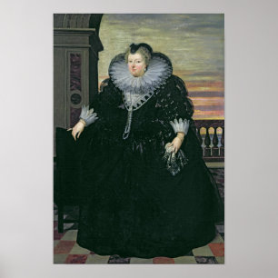 Marie de Medici Göra till drottning av frankriken Poster