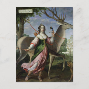 Marie de Rohan-Montbazon Duchess of Chevreuse Vykort