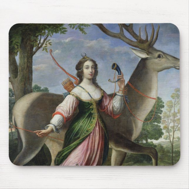 Marie de Rohan-Montbazon Hertiginna av Chevreuse Musmatta (Framsidan)