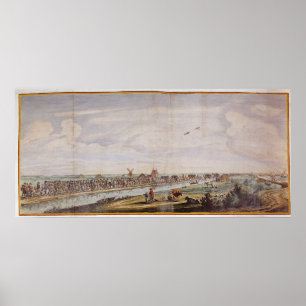 Marie de'Medicis inträde i Nederländerna Poster