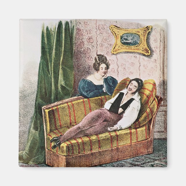 Marie Dorval i rollen som Adele d'Hervey Magnet (Framsidan)