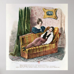 Marie Dorval i rollen som Adele d'Hervey Poster