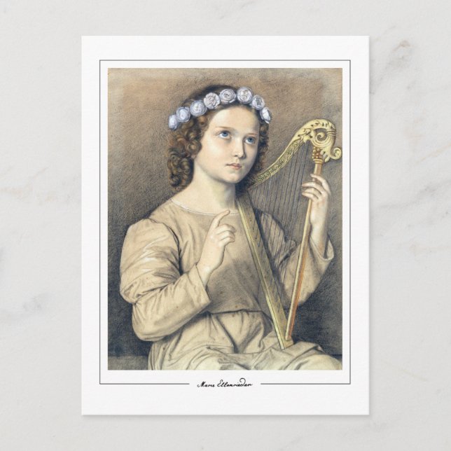 Marie Ellenrieder #5 - vykort för konst (Framsida)