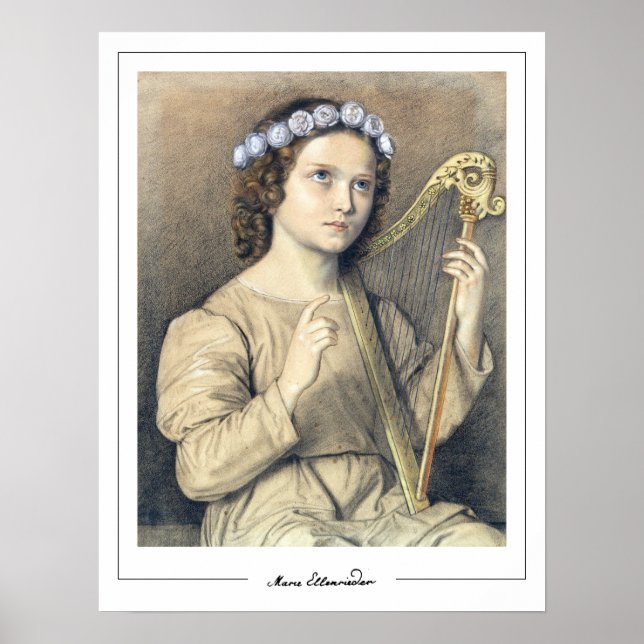 Marie Ellenrieder Zedign Art Poster #5 (Framsidan)