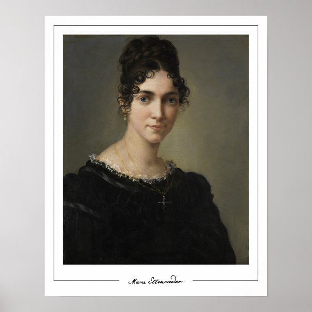 Marie Ellenrieder Zedign Art Poster #6 (Framsidan)