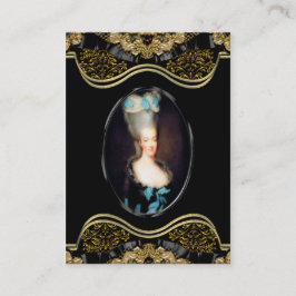 Marie Fairdaye barockprofessionell Visitkort