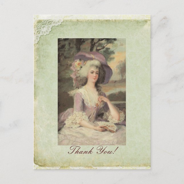 Marie Grönt-vykort Vykort (Framsida)