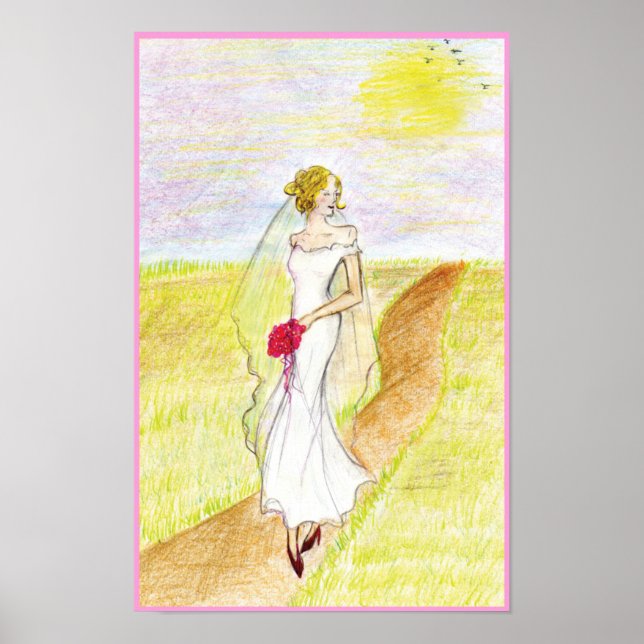 Marie L.:s Sommarbrud Poster (Framsidan)