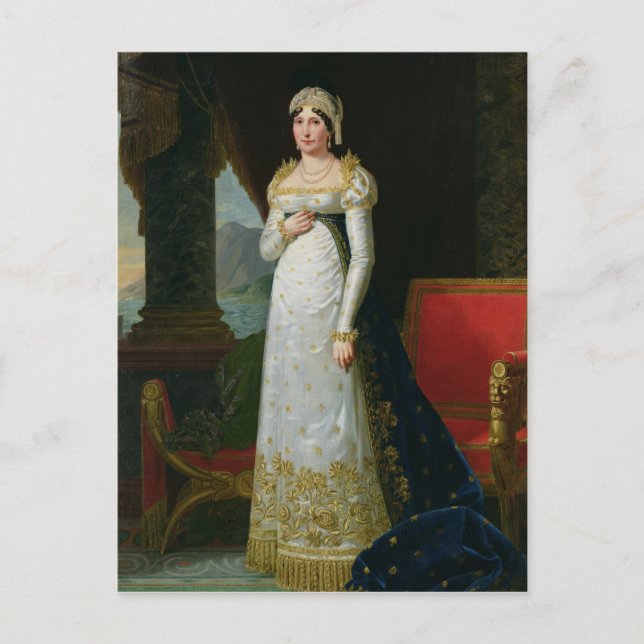 Marie-Laetitia Ramolino 1813 Vykort (Framsida)
