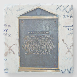 Marie Laveau Grav, Marie Laveau, New Orleans Stenunderlägg