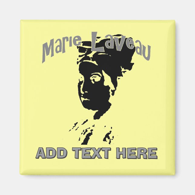 Marie Laveau Magnet (Framsidan)