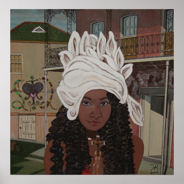 Marie Laveau Poster (Framsidan)
