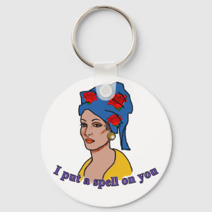 Marie Laveau satte jag ett pass på dig Nyckelring