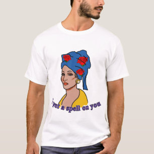 Marie Laveau satte jag ett pass på dig T-shirt