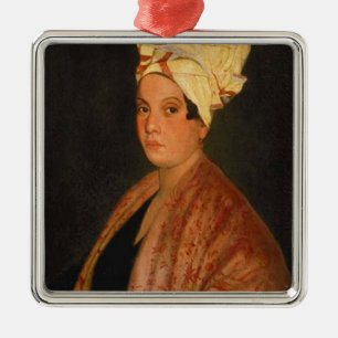 Marie Laveau: Voodoodrottningen Julgransprydnad Metall