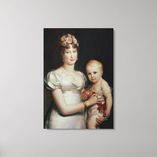 Marie-Louise av Habsburg-Lorraine Canvastryck