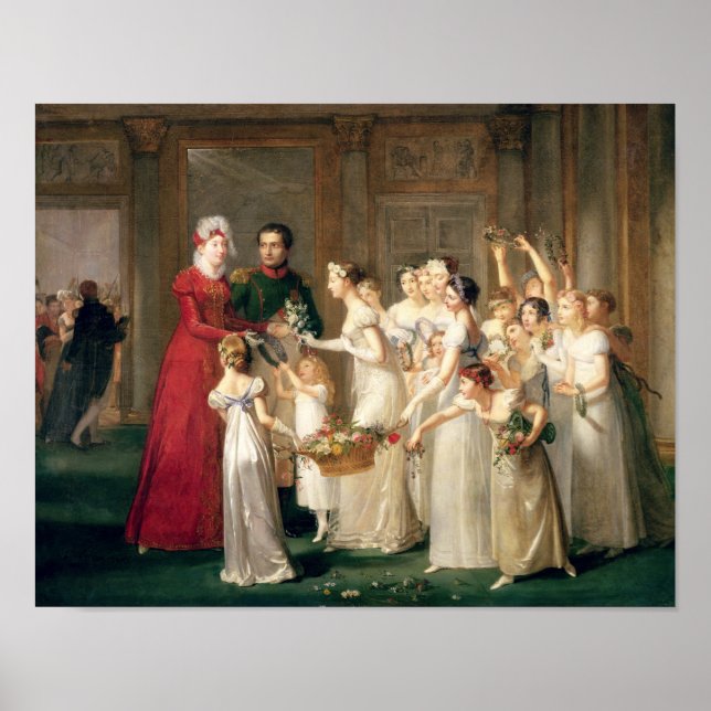 Marie-Louise de Habsbourg-Lorraine ankomst Poster (Framsidan)