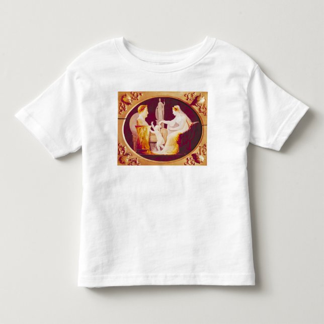 Marie-Louise från Österrike som vägleder hennes so T-shirt (Framsida)