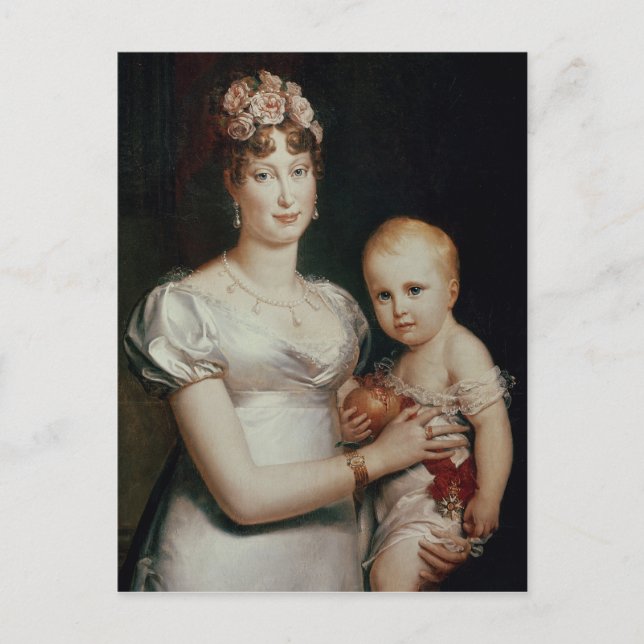 Marie-Louise of Habsbourg-Lorraine Vykort (Framsida)