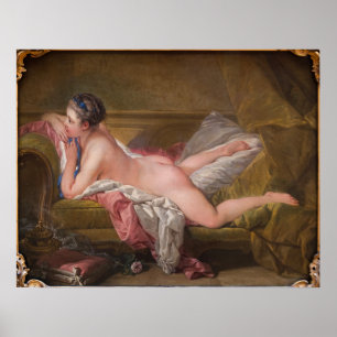 Marie-Louise O'Murphy älskarinna - François Bouche Poster