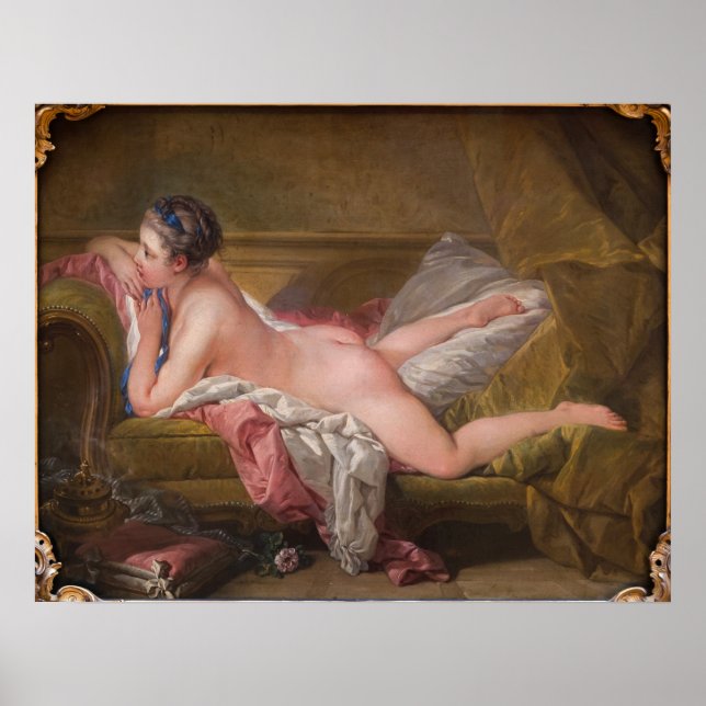 Marie-Louise O'Murphy älskarinna - François Bouche Poster (Framsidan)