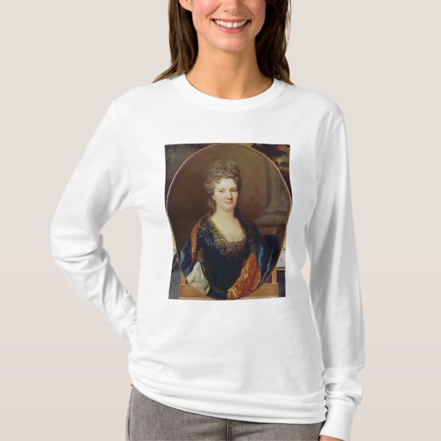 Marie Marguerite Arouet, c.1700 Tee Shirt (Framsida)