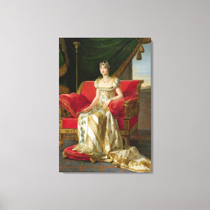 Marie Pauline Bonaparte Princess Borghese, 1808 Canvastryck
