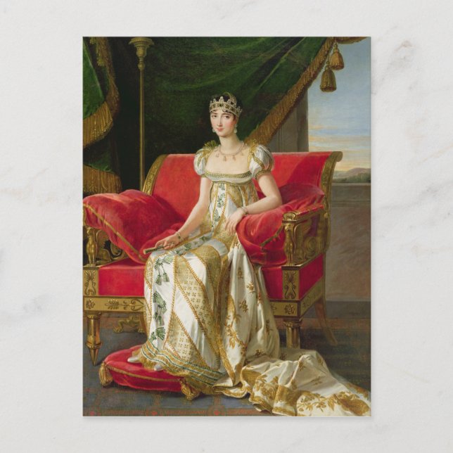 Marie Pauline Bonaparte prinsessa Borghese, 1808 Vykort (Framsida)