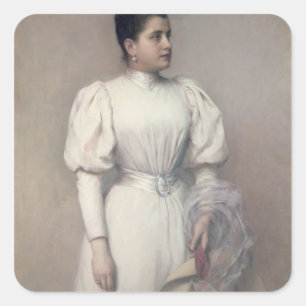 Marie Renard Fyrkantigt Klistermärke