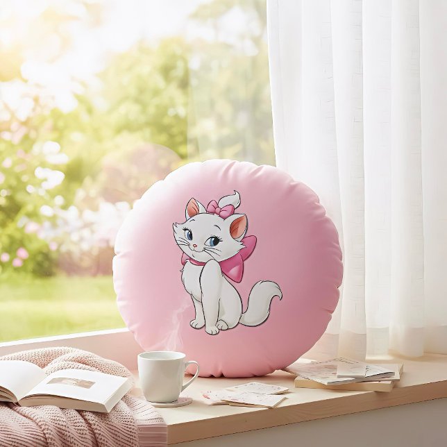 Marie Round Pillow Rund Kudde (Skapare uppladdad)