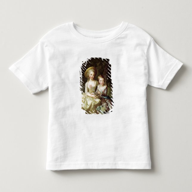 Marie-Therese-Charlotte Child porträtt T-shirt (Framsida)