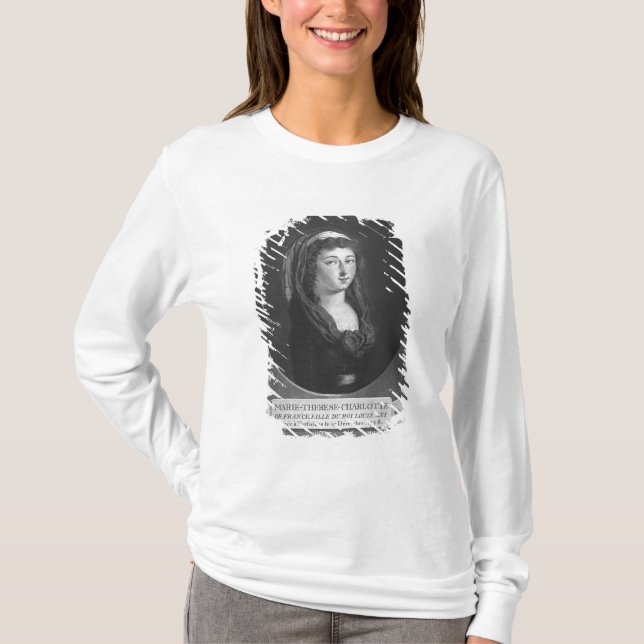 Marie-Therese-Charlotte de Frankrike, ålder 17 Tröja (Framsida)