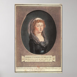Marie-Therese-Charlotte de Frankrike åldras Poster