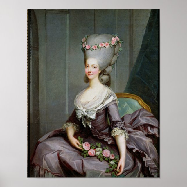 Marie-Therese de Savoie-Carignan Princess Poster (Framsidan)