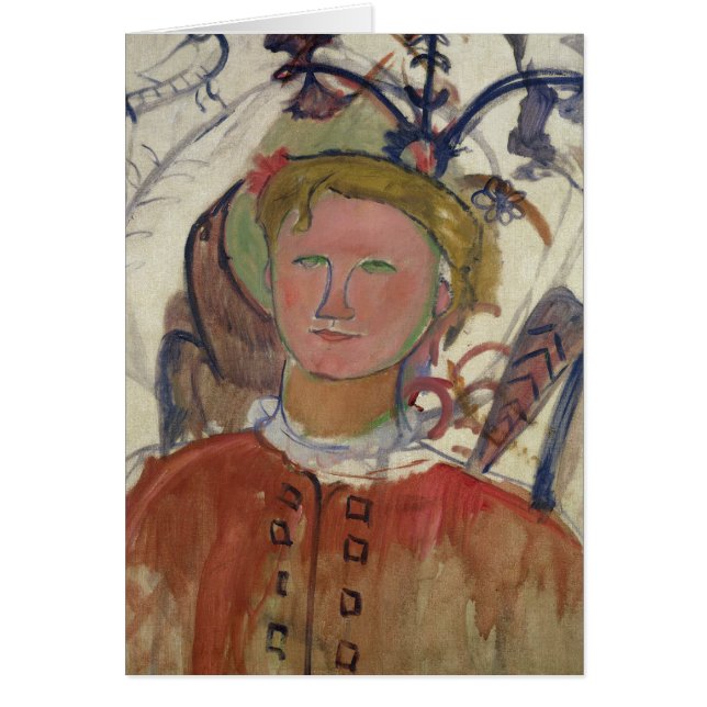 Marie Vassilieff Hälsningskort (Framsidan)