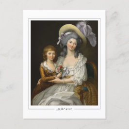 Marie-Victoire Lemoine #2 - Finkonst Postkort Vykort