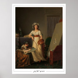 Marie-Victoire Lemoine Zedign Art Poster #1