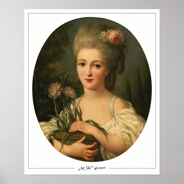 Marie-Victoire Lemoine Zedign Art Poster #7 (Framsidan)