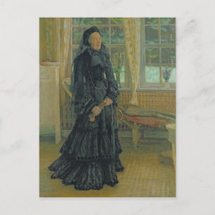 Marie Zacharias Rainy Day, 1904 Vykort