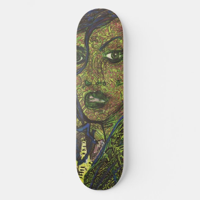 Mariée De Le Saule Mini Skateboard Bräda 18,5 Cm (Framsida)