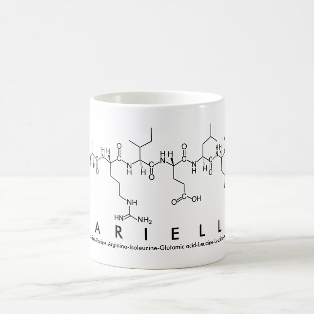 Mariella peptide namn mugg (Center)