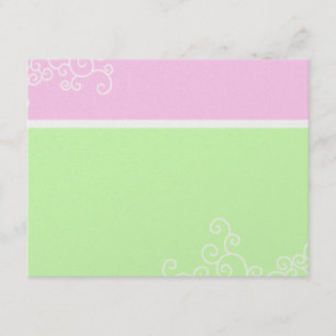 Marielle Shimmer Bat mitzvah Bröllop OSA lime Kort