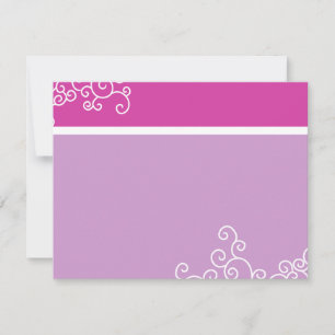 Marielle Shimmer Bat mitzvah Tack Anteckningskort
