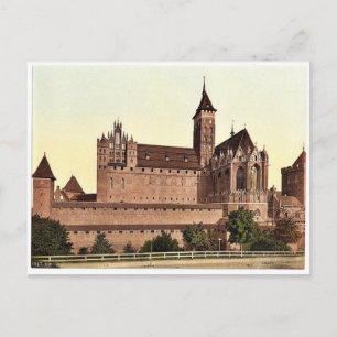 Marienburg, öster, Prussia, Tyskland (dvs. Mal Vykort