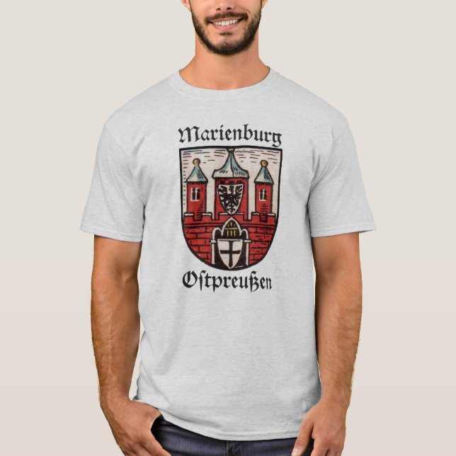 Marienburg Ostpreussen Tee Shirt (Framsida)