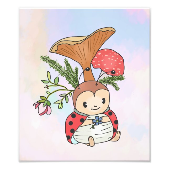 Marienkäfer  fototryck (Framsidan)