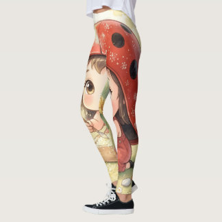 Marienkäfer und das verborgene Nektarkönigreich.3 Leggings