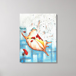 Marienkäfer Verwandlung Canvastryck